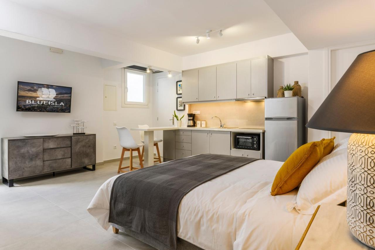Blueisla Grey Studio Town Mykonos Mykonos Town Luaran gambar