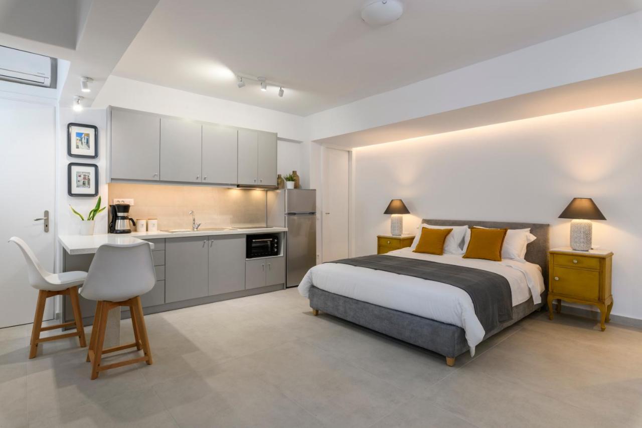 Blueisla Grey Studio Town Mykonos Mykonos Town Luaran gambar